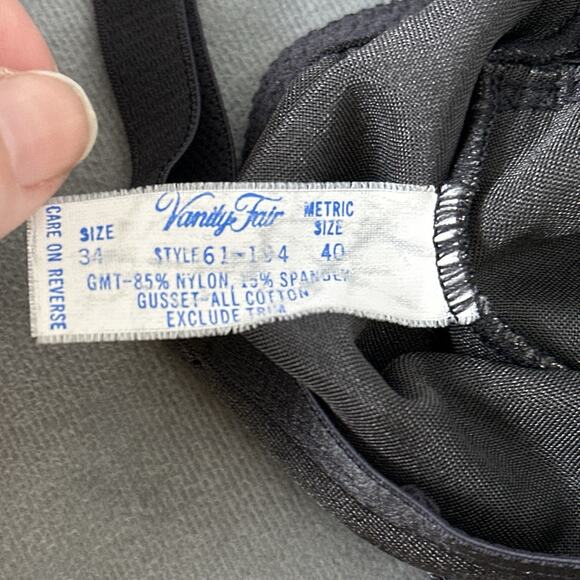 Vintage Vanity Fair All in One Body Shaper Slip Panty 34 Second Skin Satin 61194 - Picture 13 of 14